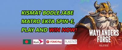 ফ্রি স্পিন মেগা অফার promotion